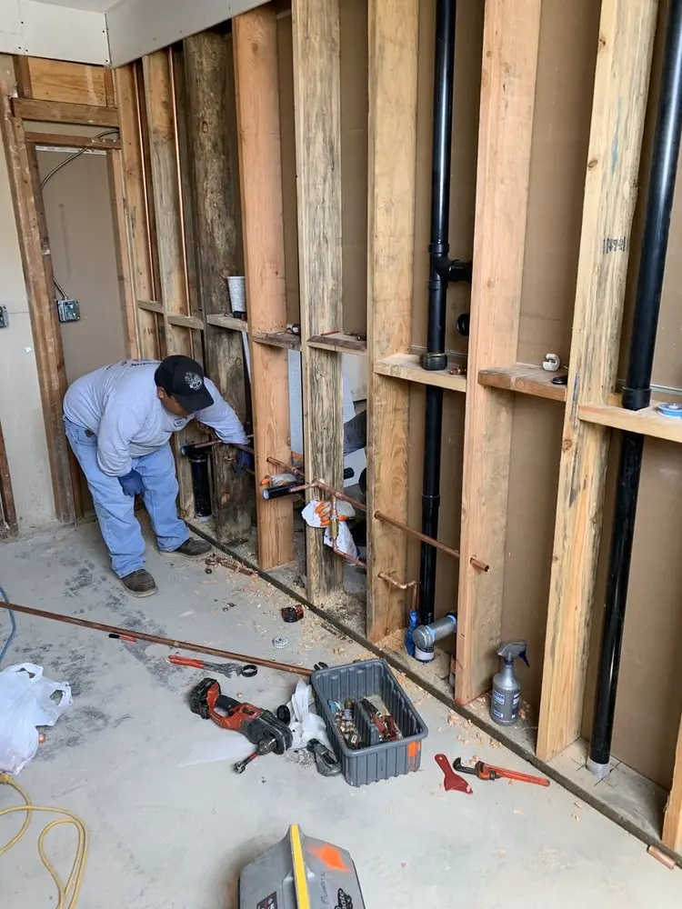 Commercial rough-in plumbing for Gas Line Repair in Macclenny